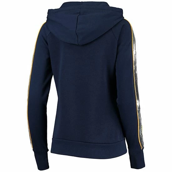 Women's G-III 4Her by Carl Banks Navy Milwaukee Brewers Game Changer Raglan Full-Zip Hoodie Women's G-III 4Her By Carl Banks Navy Milwaukee Brewers Game Changer Raglan Full-Zip Hoodie -G-III Sales Store unnamed file 266