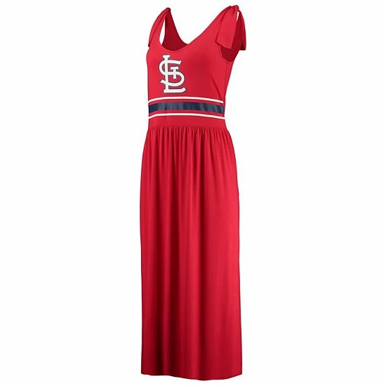 Women's G-III 4Her by Carl Banks Red St. Louis Cardinals Game Over Maxi Dress Women's G-III 4Her By Carl Banks Red St. Louis Cardinals Game Over Maxi Dress -G-III Sales Store unnamed file 2744