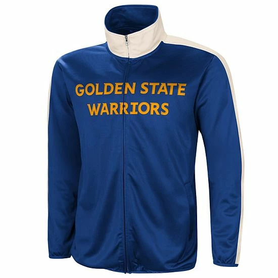 Men's G-III Sports by Carl Banks Royal/White Golden State Warriors Zone Blitz Tricot Full-Zip Track Jacket Men's G-III Sports By Carl Banks Royal/White Golden State Warriors Zone Blitz Tricot Full-Zip Track Jacket -G-III Sales Store unnamed file 275