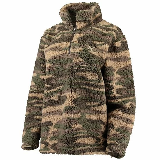 Women's G-III 4Her by Carl Banks Camo New York Yankees Sherpa Quarter-Zip Jacket Women's G-III 4Her By Carl Banks Camo New York Yankees Sherpa Quarter-Zip Jacket -G-III Sales Store unnamed file 280