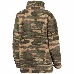 Women's G-III 4Her By Carl Banks Camo New York Yankees Sherpa Quarter-Zip Jacket 3 Women's G-III 4Her By Carl Banks Camo New York Yankees Sherpa Quarter-Zip Jacket -G-III Sales Store unnamed file 281