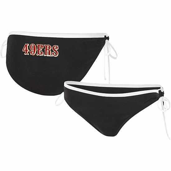 Women's G-III 4Her by Carl Banks Black San Francisco 49ers Perfect Match Bikini Bottom Women's G-III 4Her By Carl Banks Black San Francisco 49ers Perfect Match Bikini Bottom -G-III Sales Store unnamed file 2811