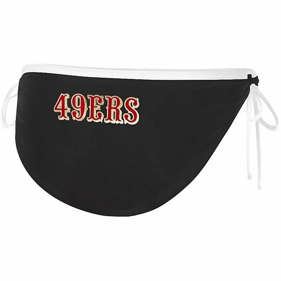 Women's G-III 4Her by Carl Banks Black San Francisco 49ers Perfect Match Bikini Bottom Women's G-III 4Her By Carl Banks Black San Francisco 49ers Perfect Match Bikini Bottom -G-III Sales Store unnamed file 2813