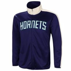 Men's G-III Sports By Carl Banks Purple/White Charlotte Hornets Zone Blitz Tricot Full-Zip Track Jacket -G-III Sales Store unnamed file 2858