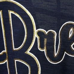 Women's G-III 4Her By Carl Banks Heathered Navy Milwaukee Brewers Swim Cover-Up Dress -G-III Sales Store unnamed file 2868