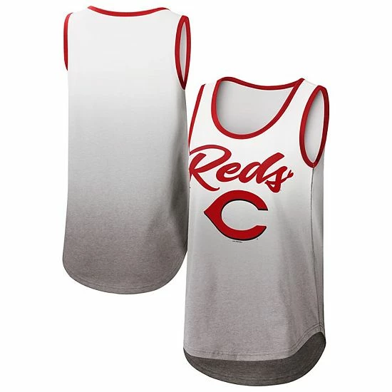 Women's G-III 4Her by Carl Banks White Cincinnati Reds Logo Opening Day Tank Top Women's G-III 4Her By Carl Banks White Cincinnati Reds Logo Opening Day Tank Top -G-III Sales Store unnamed file 2873
