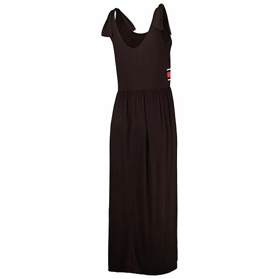 Women's G-III 4Her by Carl Banks Brown Cleveland Browns Game Over Maxi Dress Women's G-III 4Her By Carl Banks Brown Cleveland Browns Game Over Maxi Dress -G-III Sales Store unnamed file 2877