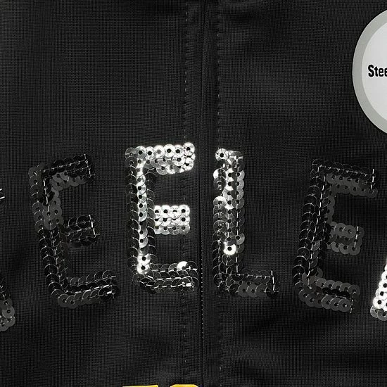 Women's G-III 4Her by Carl Banks Black/Gold Pittsburgh Steelers Backfield Raglan Full-Zip Track Jacket Women's G-III 4Her By Carl Banks Black/Gold Pittsburgh Steelers Backfield Raglan Full-Zip Track Jacket -G-III Sales Store unnamed file 2892