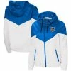 Women's G-III 4Her By Carl Banks Blue/White Dallas Mavericks Shortstop Dewspo Water-Repellent Full-Zip Jacket