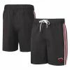Men's G-III Sports By Carl Banks Black Miami Heat Sand Beach Volley Swim Shorts