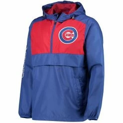 Men's G-III Sports By Carl Banks Royal/Red Chicago Cubs Lineman Half-Zip Hoodie Jacket 2 Men's G-III Sports By Carl Banks Royal/Red Chicago Cubs Lineman Half-Zip Hoodie Jacket -G-III Sales Store unnamed file 2969