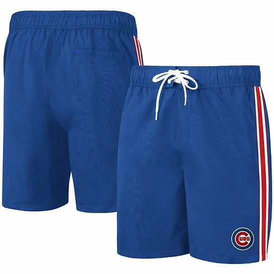 Men's G-III Sports by Carl Banks Royal Chicago Cubs Sand Beach Volley Swim Shorts Men's G-III Sports By Carl Banks Royal Chicago Cubs Sand Beach Volley Swim Shorts -G-III Sales Store unnamed file 3013