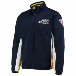 Men's G-III Sports By Carl Banks Navy Utah Jazz 75th Anniversary Power Forward Space-Dye Full-Zip Track Jacket 2 Men's G-III Sports By Carl Banks Navy Utah Jazz 75th Anniversary Power Forward Space-Dye Full-Zip Track Jacket -G-III Sales Store unnamed file 3021