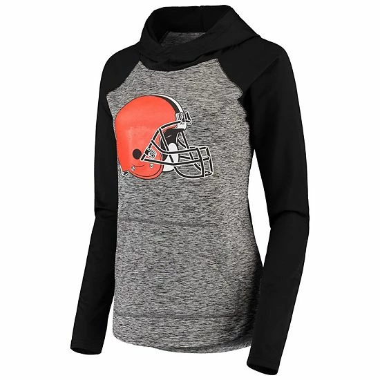 Women's G-III 4Her by Carl Banks Heathered Gray/Black Cleveland Browns Championship Team Ring Pullover Hoodie Women's G-III 4Her By Carl Banks Heathered Gray/Black Cleveland Browns Championship Team Ring Pullover Hoodie -G-III Sales Store unnamed file 303