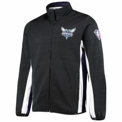 Men's G-III Sports By Carl Banks Black Charlotte Hornets 75th Anniversary Power Forward Space-Dye Full-Zip Track Jacket 2 Men's G-III Sports By Carl Banks Black Charlotte Hornets 75th Anniversary Power Forward Space-Dye Full-Zip Track Jacket -G-III Sales Store unnamed file 3044