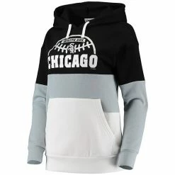 Women's G-III Sports By Carl Banks Black/Gray Chicago White Sox Block And Tackle Colorblock Pullover Hoodie 2 Women's G-III Sports By Carl Banks Black/Gray Chicago White Sox Block And Tackle Colorblock Pullover Hoodie -G-III Sales Store unnamed file 3093