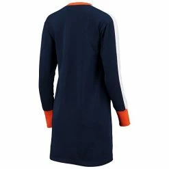 Women's G-III 4Her By Carl Banks Navy/Orange Auburn Tigers Hurry-Up Offense Dress -G-III Sales Store unnamed file 3099