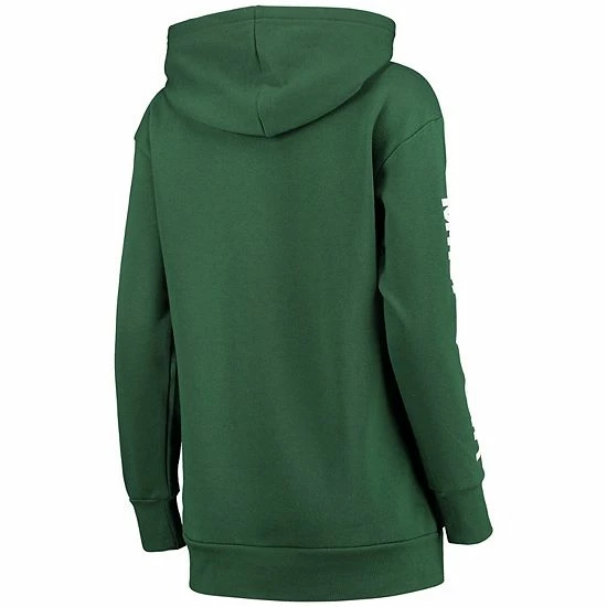 Women's G-III 4Her By Carl Banks Green Minnesota Wild Extra Inning Pullover Hoodie - Image 4