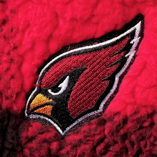 Women's G-III 4Her by Carl Banks Cardinal Arizona Cardinals Sherpa Plaid Quarter-Zip Jacket Women's G-III 4Her By Carl Banks Cardinal Arizona Cardinals Sherpa Plaid Quarter-Zip Jacket -G-III Sales Store unnamed file 3151