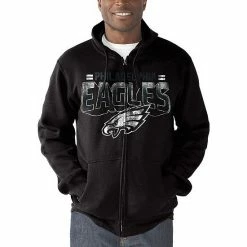 Men's G-III Sports By Carl Banks Black Philadelphia Eagles Perfect Season Full-Zip Hoodie 2 Men's G-III Sports By Carl Banks Black Philadelphia Eagles Perfect Season Full-Zip Hoodie -G-III Sales Store unnamed file 319