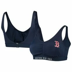 Women's G-III Sports By Carl Banks Navy Boston Red Sox All-Star Bikini Top