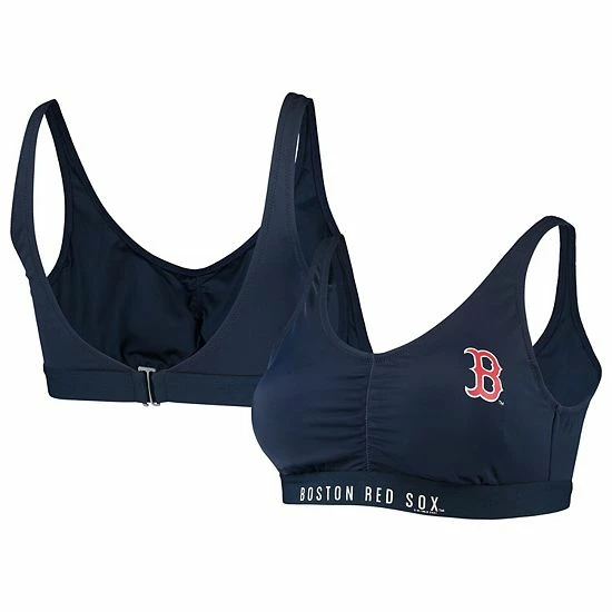 Women's G-III Sports by Carl Banks Navy Boston Red Sox All-Star Bikini Top Women's G-III Sports By Carl Banks Navy Boston Red Sox All-Star Bikini Top -G-III Sales Store unnamed file 3202