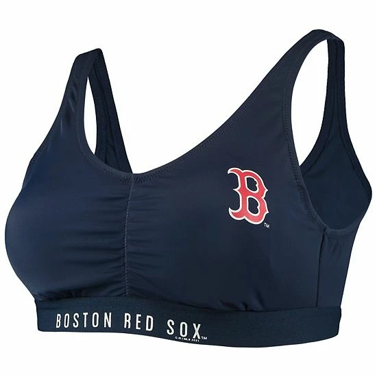 Women's G-III Sports by Carl Banks Navy Boston Red Sox All-Star Bikini Top Women's G-III Sports By Carl Banks Navy Boston Red Sox All-Star Bikini Top -G-III Sales Store unnamed file 3204