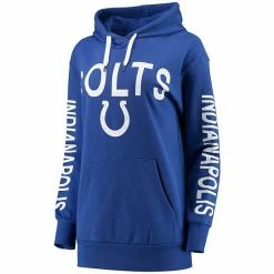 Women's G-III 4Her By Carl Banks Royal Indianapolis Colts Extra Point Pullover Hoodie 2 Women's G-III 4Her By Carl Banks Royal Indianapolis Colts Extra Point Pullover Hoodie -G-III Sales Store unnamed file 3223