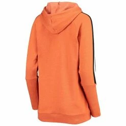 Women's G-III Sports By Carl Banks Texas Orange Texas Longhorns Double Team Tunic Raglan Pullover Hoodie -G-III Sales Store unnamed file 3249