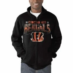 Men's G-III Sports By Carl Banks Black Cincinnati Bengals Perfect Season Full-Zip Hoodie 9 Men's G-III Sports By Carl Banks Black Cincinnati Bengals Perfect Season Full-Zip Hoodie -G-III Sales Store unnamed file 3256