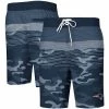 Men's G-III Sports By Carl Banks Navy New England Patriots Wave Swim Trunks