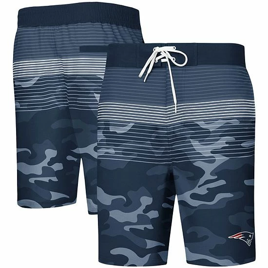 Men's G-III Sports by Carl Banks Navy New England Patriots Wave Swim Trunks Men's G-III Sports By Carl Banks Navy New England Patriots Wave Swim Trunks -G-III Sales Store unnamed file 3269