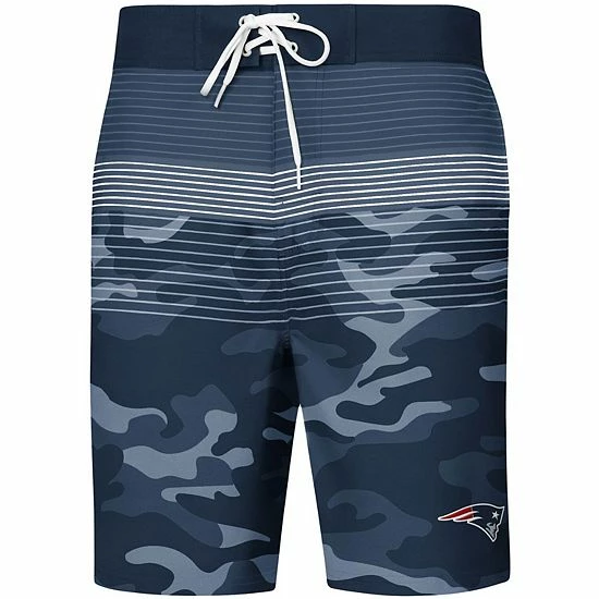 Men's G-III Sports by Carl Banks Navy New England Patriots Wave Swim Trunks Men's G-III Sports By Carl Banks Navy New England Patriots Wave Swim Trunks -G-III Sales Store unnamed file 3271