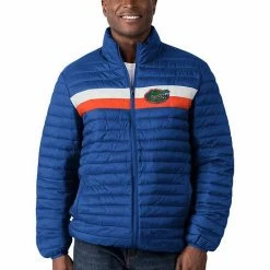Men's G-III Sports By Carl Banks Royal Florida Gators Yard Line Quilted Full-Zip Jacket -G-III Sales Store unnamed file 3289