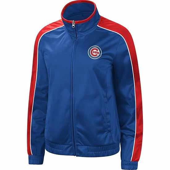 Women's G-III 4Her by Carl Banks Royal Chicago Cubs Gamer Full-Zip Track Jacket Women's G-III 4Her By Carl Banks Royal Chicago Cubs Gamer Full-Zip Track Jacket -G-III Sales Store unnamed file 3306