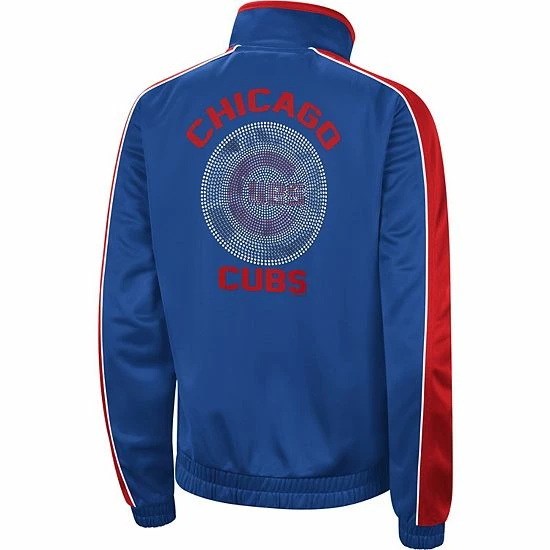 Women's G-III 4Her by Carl Banks Royal Chicago Cubs Gamer Full-Zip Track Jacket Women's G-III 4Her By Carl Banks Royal Chicago Cubs Gamer Full-Zip Track Jacket -G-III Sales Store unnamed file 3307