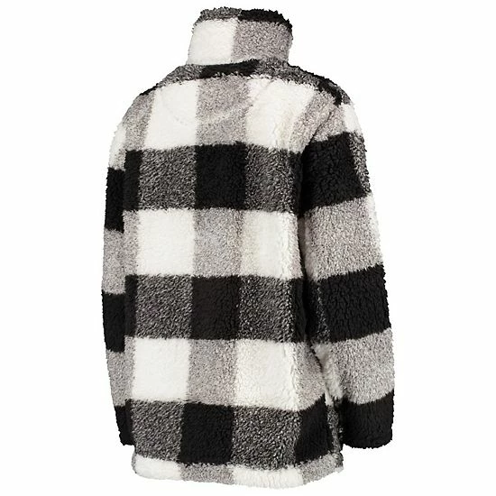 Women's G-III 4Her by Carl Banks Black Indianapolis Colts Sherpa Plaid Quarter-Zip Jacket Women's G-III 4Her By Carl Banks Black Indianapolis Colts Sherpa Plaid Quarter-Zip Jacket -G-III Sales Store unnamed file 3323