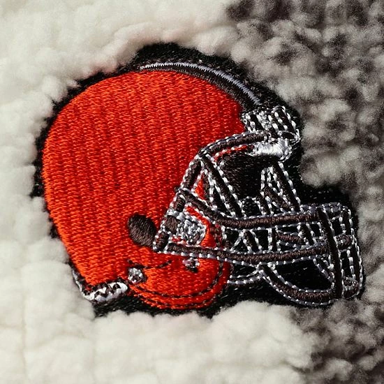 Women's G-III 4Her by Carl Banks Black Cleveland Browns Sherpa Plaid Quarter-Zip Jacket Women's G-III 4Her By Carl Banks Black Cleveland Browns Sherpa Plaid Quarter-Zip Jacket -G-III Sales Store unnamed file 3329