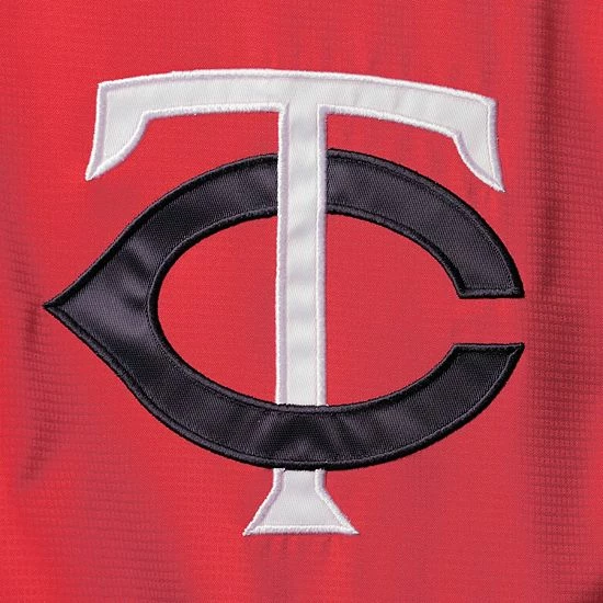 Men's G-III Sports by Carl Banks Navy/Red Minnesota Twins Lineman Half-Zip Hoodie Jacket Men's G-III Sports By Carl Banks Navy/Red Minnesota Twins Lineman Half-Zip Hoodie Jacket -G-III Sales Store unnamed file 3334