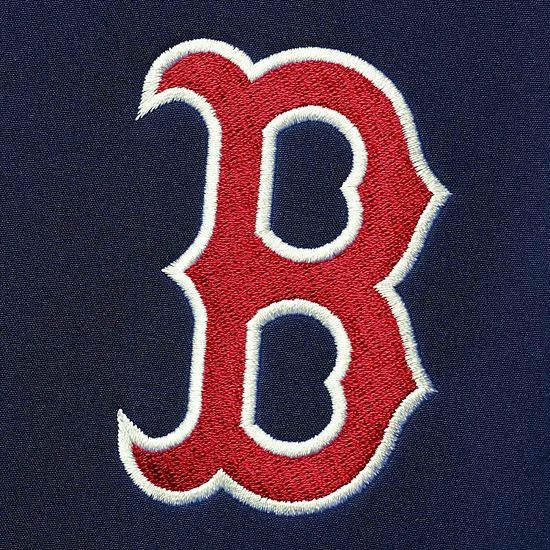 Men's G-III Sports By Carl Banks Navy Boston Red Sox Strong Side Full-Zip Jacket - Image 4