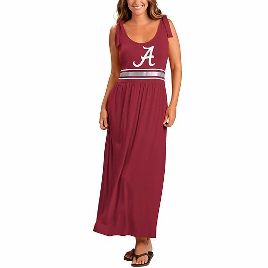 Women's G-III 4Her by Carl Banks Crimson Alabama Crimson Tide Game Over Scoop Neck Maxi Dress Women's G-III 4Her By Carl Banks Crimson Alabama Crimson Tide Game Over Scoop Neck Maxi Dress -G-III Sales Store unnamed file 3377