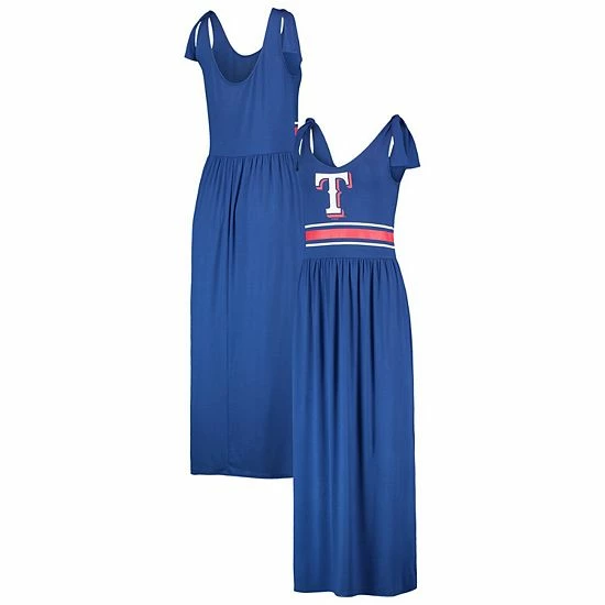 Women's G-III 4Her by Carl Banks Royal Texas Rangers Game Over Maxi Dress Women's G-III 4Her By Carl Banks Royal Texas Rangers Game Over Maxi Dress -G-III Sales Store unnamed file 3408