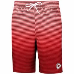 Men's G-III Sports By Carl Banks Red Kansas City Chiefs Ocean Swim Trunks -G-III Sales Store unnamed file 3422