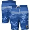 Men's G-III Sports By Carl Banks Blue Dallas Mavericks Wave Camo Quick-Dry Swim Trunks