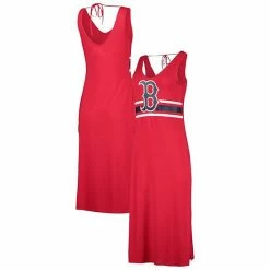 Women's G-III 4Her By Carl Banks Red Boston Red Sox Opening Day Maxi Dress