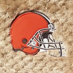 Women's G-III 4Her By Carl Banks Black/Cream Cleveland Browns Riot Squad Sherpa Full-Snap Jacket -G-III Sales Store unnamed file 3566