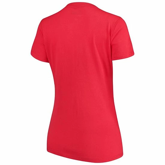 Women's G-III 4Her by Carl Banks Red Kansas City Chiefs Post Season V-Neck T-Shirt Women's G-III 4Her By Carl Banks Red Kansas City Chiefs Post Season V-Neck T-Shirt -G-III Sales Store unnamed file 36