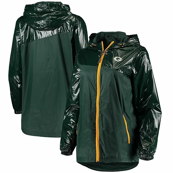 Women's G-III 4Her by Carl Banks Green Green Bay Packers Double-Coverage Full-Zip Hoodie Jacket Women's G-III 4Her By Carl Banks Green Green Bay Packers Double-Coverage Full-Zip Hoodie Jacket -G-III Sales Store unnamed file 3634
