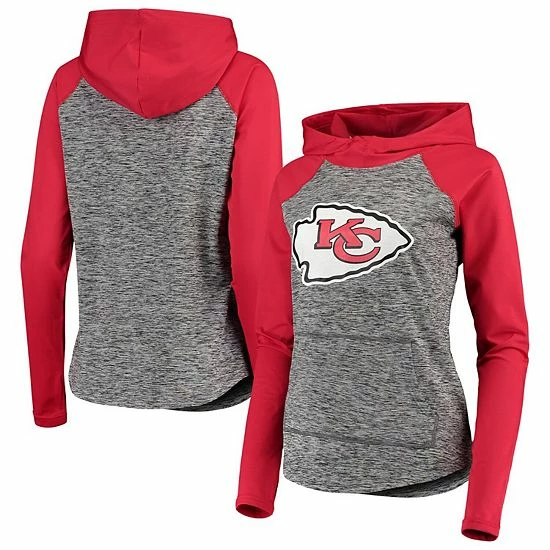 Women's G-III 4Her by Carl Banks Heathered Gray/Red Kansas City Chiefs Championship Ring Pullover Hoodie Women's G-III 4Her By Carl Banks Heathered Gray/Red Kansas City Chiefs Championship Ring Pullover Hoodie -G-III Sales Store unnamed file 3649