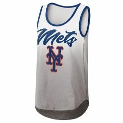 Women's G-III 4Her By Carl Banks White New York Mets Logo Opening Day Tank Top -G-III Sales Store unnamed file 3670